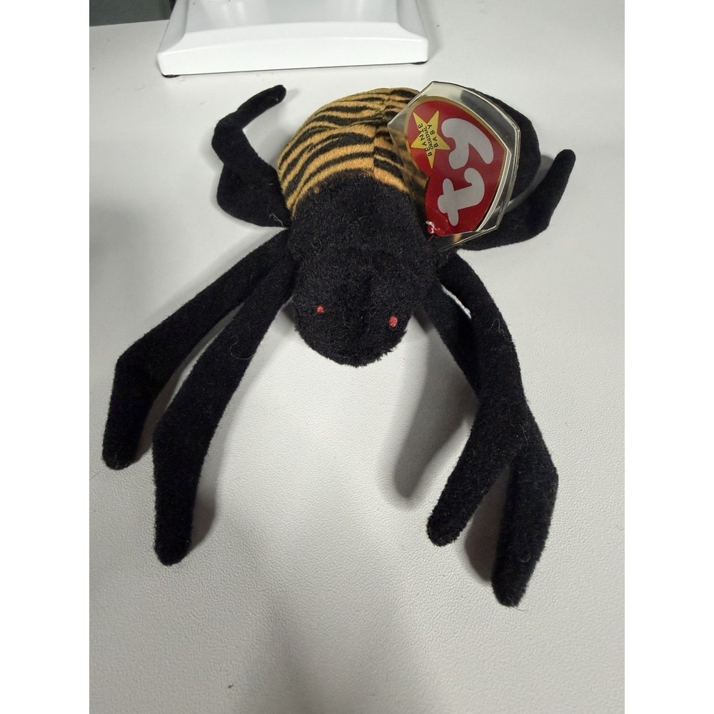 TY Beanie Baby - SPINNER‎ the Spider (w/ Snort tush tag - ODDITY) B-1